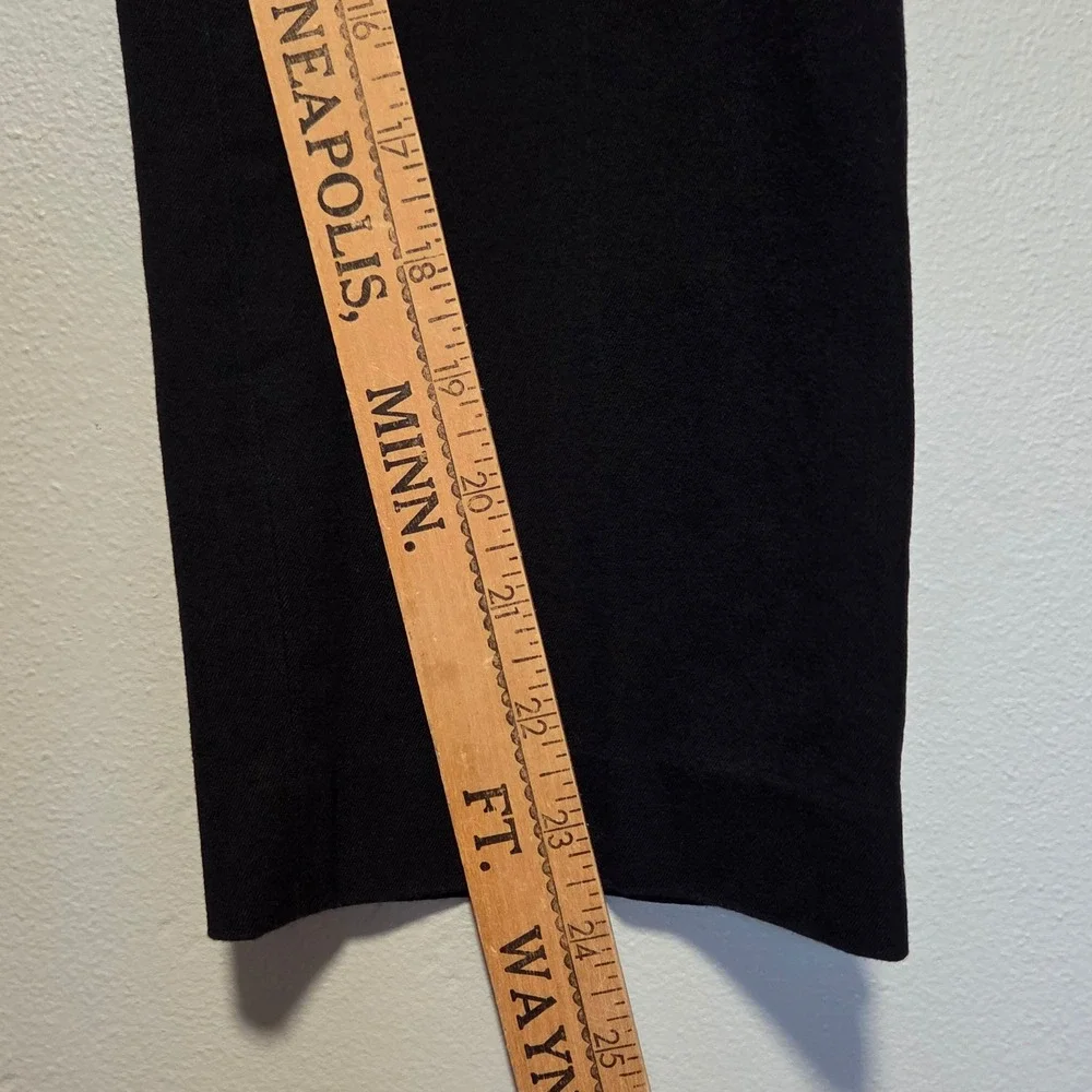 Ralph Lauren Black‎ Cropped Pants Ankle Ponte Classic Career Office Womens 10